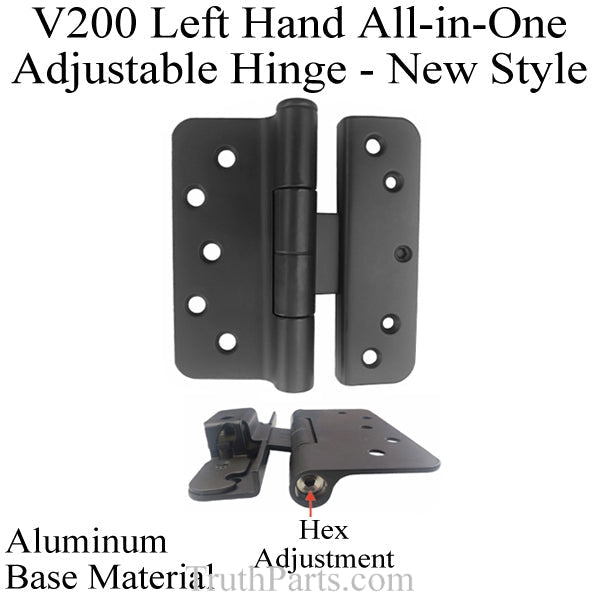 Hinge, Aluminum Heavy Duty for Doors