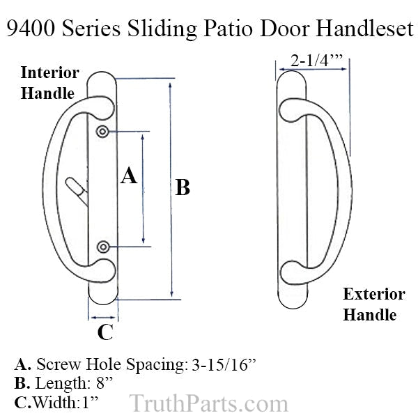 Tru Guard Polished Brass popular Keyed Entry Wilmington Handle Set (3 Keys)